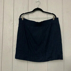 J. Crew Dark Blue Skirt